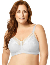 Load image into Gallery viewer, Embroidered Microfiber Soft cup ELILA BRA White Style: 1301