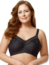 Load image into Gallery viewer, Embroidered Microfiber Soft cup ELILA BRA Black Style: 1301