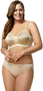Elila Leopard Lace Softcup Bra (1203) NUDE